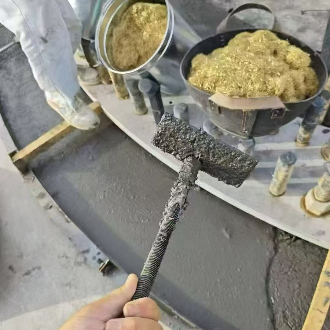 夹江C120钢纤维高强无收灌浆料 轧机压缩机汽轮机发电机锻压设备底座灌浆材料